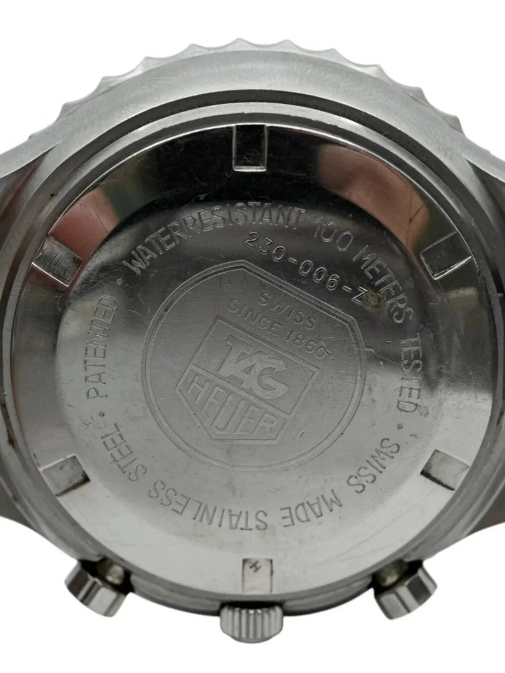 Tag Heuer 43mm Men's Early Pilot Stainless Steel Aviation Watch! Ref: 230.006-Z!